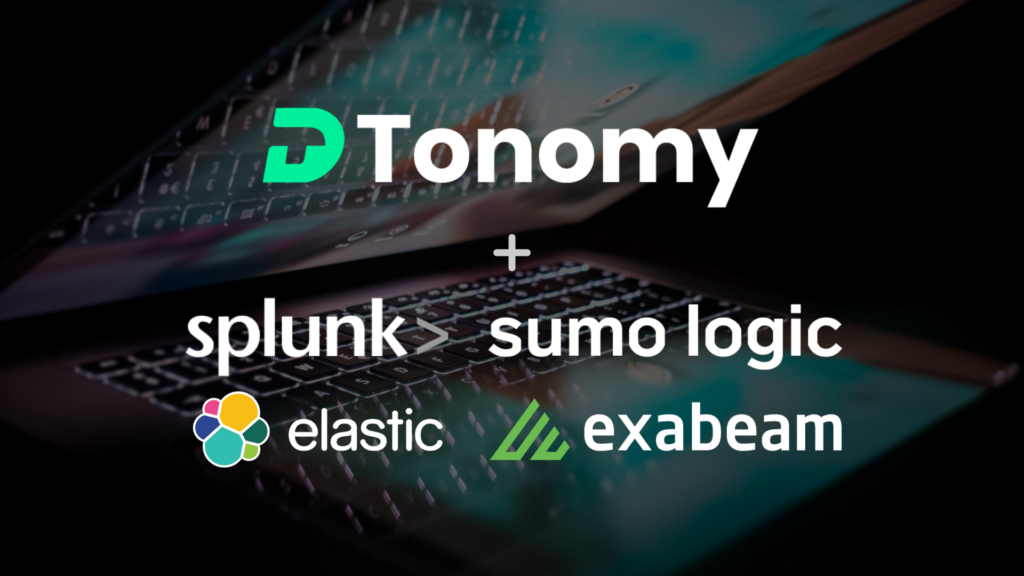 DTonomy AIR with Splunk, Elastic Search, Exabeam, and Sumo Logic
